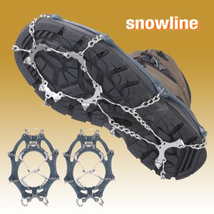 스노우라인 체인젠 워크 등산 아이젠 네이비, M