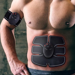 EMS 저주파 복부 마사지기 식스팩 식스패드 복부다이어트 팔뚝살 다이어트 복근운동