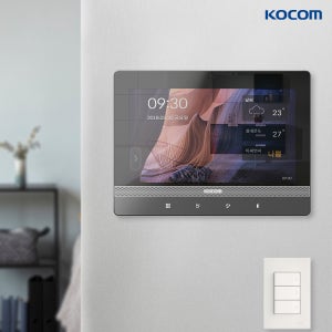 코콤 10인치 IoT 비디오폰 K6B VP-W100 아파트 매립형 월패드 S100IoT