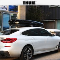 툴레 루프박스 BMW 6GT 슬림형 모션XT 알파인 (블랙유광)(가로바별도)