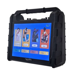 사운드아트 캠프5 CAMP-5 이동식 노래방 반주기 버스킹용 앰프 미러링 블루투스