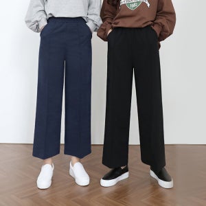 여성 날씬해보이는 핀턱 와이즈핏 포켓 빅사이즈 추천_BP7205