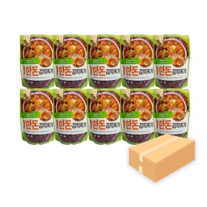 반듯한식 한돈김치찌개 10개(1박스)