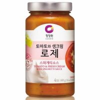 대상 청정원 로제 스파게티 소스 600g