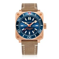 [아쿠아티코 수퍼차져 브론즈] SUPER CHARGER BRONZE BLUE DIAL (BLUE CERAMIC BEZEL) NH35 DATE [미국정품]