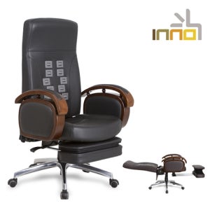 INNO-GA310 고급 사무실 중역용 이노체어 천연소가죽콤비