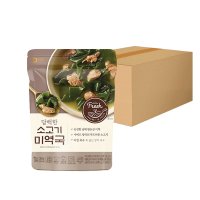 아워홈 담백한 소고기 미역국 300g 12개 (박스)