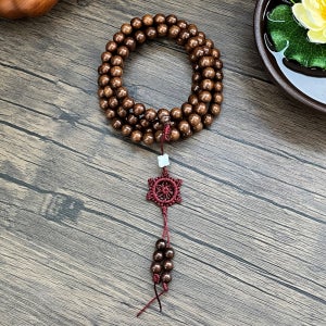 기본 108 염주 백팔 백팔배 불교용품 명상용 마음