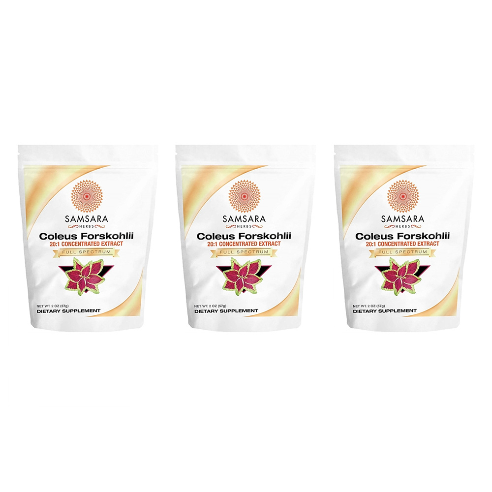 Samsara 삼사라허브 콜레우스 포스콜리 <b>Coleus Forskohlii</b> 57g 3개