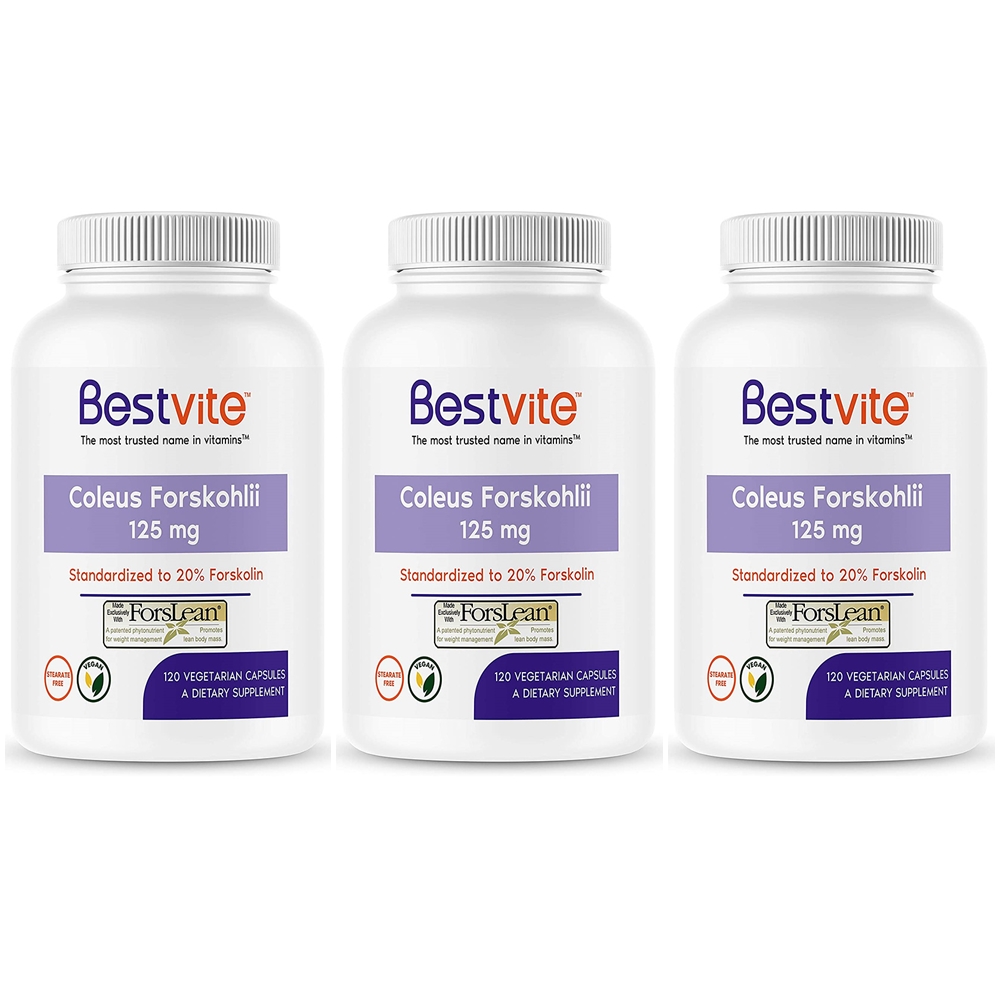 Bestvite 콜레우스 포스콜리 <b>Coleus Forskohlii</b> 120정 3개