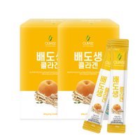 올림새 배도생(배 도라지 생강) 콜라겐 젤리스틱 20g 30개입x2박스 총60개