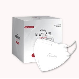 [도착보장] 코튼데이 KF-AD 비말마스크 새부리형 L(대형), 화이트, 100개