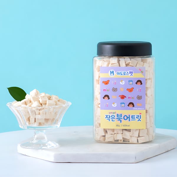 마도로스펫 작은 북어트릿 80g 동결건조간식 미니트릿