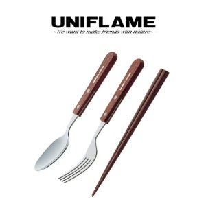 유니프레임 fan 커트러리 솔로 포크&수저 세트(722350) 유아즈 정식