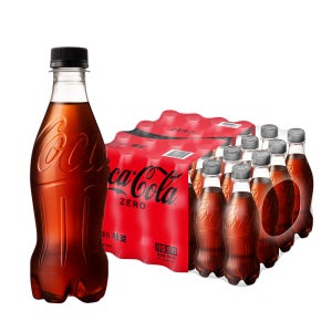 (공식) 코카-콜라 제로 라벨프리 PET 370ml 24개