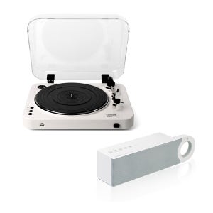 엔저 EZ-TB100BT USB + EXM-50 블루투스 턴테이블 스피커 세트