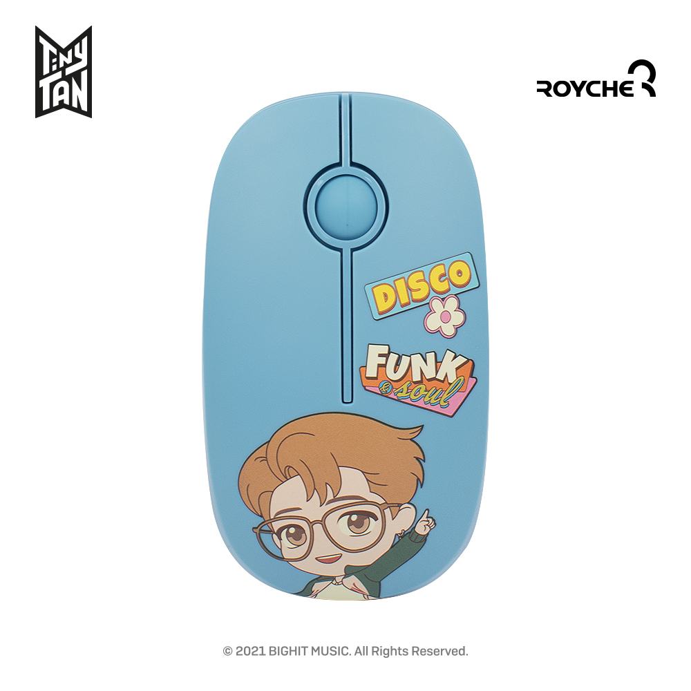 BTS 타이니탄 다이너마이트 무소음 무선마우스 (지민)