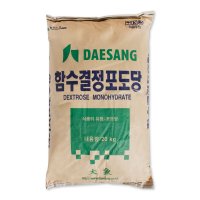 [대상] 함수결정포도당 20kg 업소용 식품원료 옥수수포도당 대용량