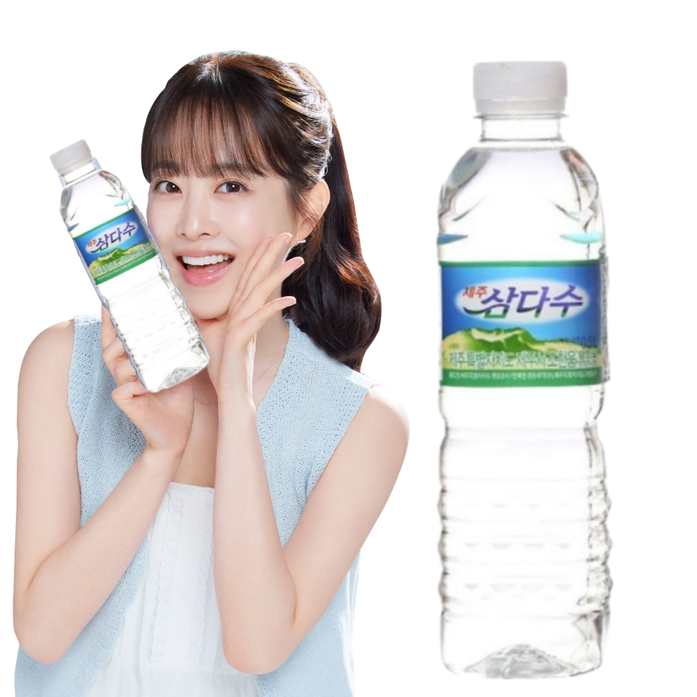 Samdasoo 500ml, 20 bottles, With/Without Label (Random Dispatch), Subscription Delivery, Drinking Spring Water Home Delivery