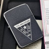 지포 라이터 특이한 ZIPPO 고급 선물용 복고풍 빈티지 만족 샵 지보 1941 전승 75주년 기념 스틸 한정판 49264