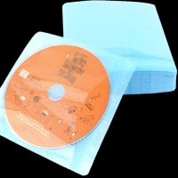 부직포 CD케이스 100개 DVD 보관함 케이스 씨디 cd 정리함 자켓 컴퓨터용품