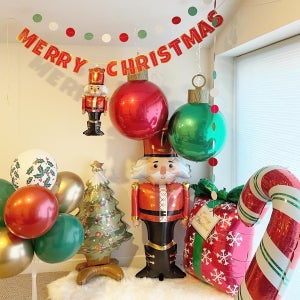 크리스마스 풍선세트 옹브레 트리 풍선 신세계 특급