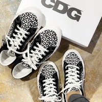 꼼데가르송 CDG x VANS 볼트 램핀 로우탑 스니커즈