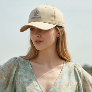 에임피크 C64 명품모자 남녀공용 럭셔리 깔끔한 카멜 실버로고 왕관 hat aimpeak 빅사이즈 커플 선물