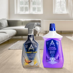 아스토니쉬 거실청소 카페트 클리너 750ml+바닥클리너 라벤더 1000ml