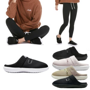 나이키 버로우 슬리퍼 털슬리퍼 방한화 패딩신발