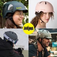 2223 BERN 번 와츠 헬멧 MIPS 밉스 윈터 스노우보드 스키 챙있는헬멧