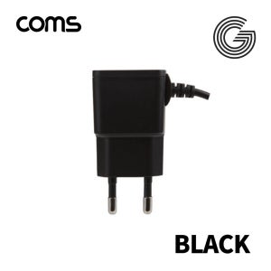 Coms G POWER 5V 1.5A 5pin 가정용 / 블랙 / 일체형 [SR2128]