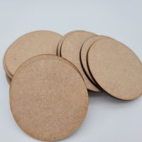 MDF 3T 30mm - 300mm 우드 데코판 재단 판매 핸디몰 목공예 나무 원형판