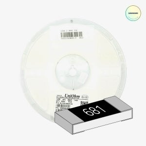 삼항 SMD 칩저항 1206 (3216) 1/4W 5%(J급) 680옴 1릴 5000개