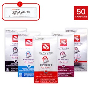 일리 캡슐 커피 네스프레소 호환캡슐 5종 50개입 세트 외 5종
