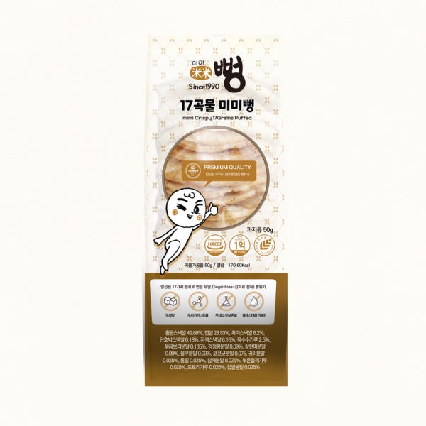 미미뻥 17곡물 뻥튀기 (6봉 X 50g)