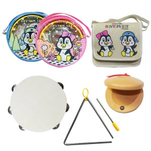 영창 리듬악기 세트 원형 사각형 / 탬버린, 캐스터네츠, 심벌즈, 트라이앵글