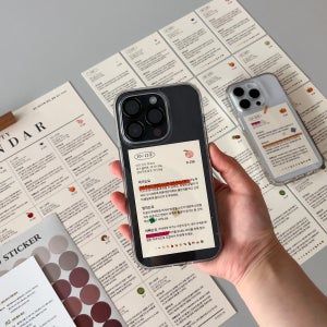 과일 임신캘린더(3종세트 휴대용)임산부 선물 신생아 디데이 달력 임신 시기 초보 엄마아빠