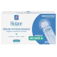 BIOLANE PHYSIOLOGIQUE SERUM 프랑스 비올란 베이비 세척 세럼 5ml 30개입 4팩