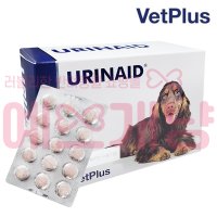 [벳플러스] 강아지 유리네이드(URINAID) 60정 - 비뇨기질환 요로기감염 신장질환 영양제