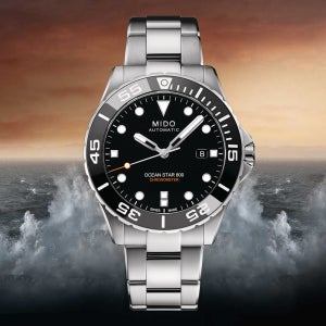 (7종 선물) 미도 다이버 오션스타 600 블랙 M026.608.11.051.00 남자메탈시계 백화점AS
