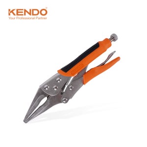 켄도 롱노우즈형 바이스그립 250mm 11612N 락킹 플라이어 스패너