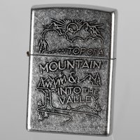 지포라이터샵 Zippo Mountain Valley NA 마운틴 앤 밸리 실버