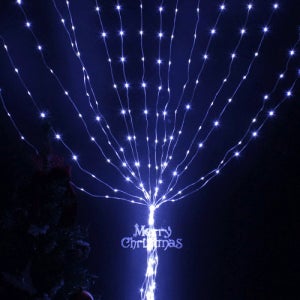 LED 24V 큐빅 커튼 320구 트리전구 고급형