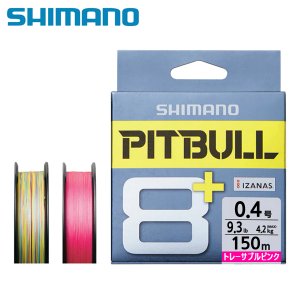 시마노 핏불 8 플러스 합사 PITBULL 8+ 핑크 150m 0.4호