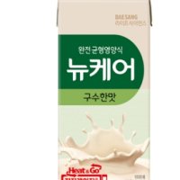 식사대용 영양보충 구수한맛 뉴케어 아셉틱 200ml 32팩 환자식사