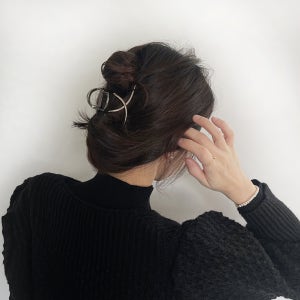 레이스룸 올림 긴 머리 헤어 집게 핀 꼬임 슬림 왕 폭 숱많은 빅사이즈 국산