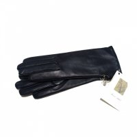 Merola Gloves (메롤라 글러브) - Woman Navy Napa Leather Touch Gloves (여성 나파 가죽 터치 장갑)