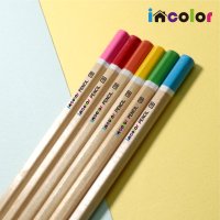 incolor 네츄럴 육각 미두연필(2B)