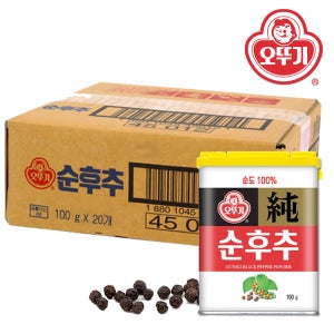 오뚜기 순후추 100g 20개 1박스